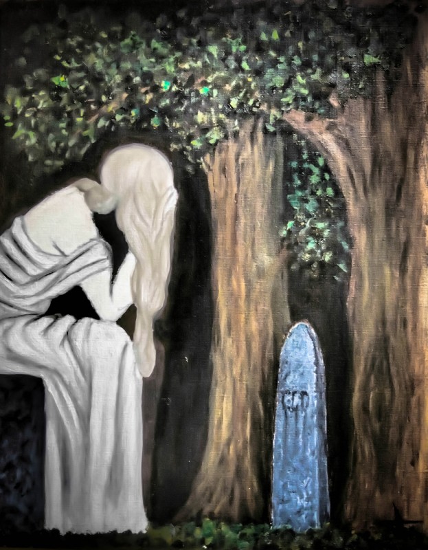 Αποτέλεσμα εικόνας για mourner painting